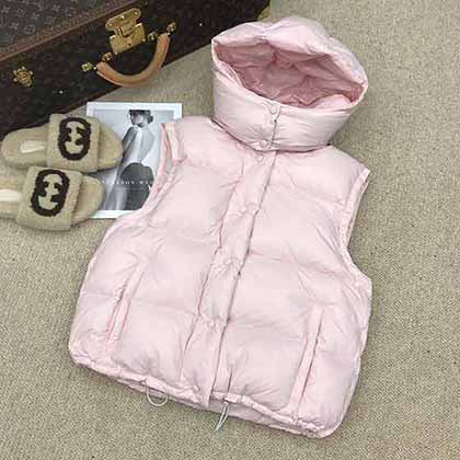 大品牌MIU家馬夾外套 冬裝新款時尚高等短款歐貨洋氣羽絨馬甲女