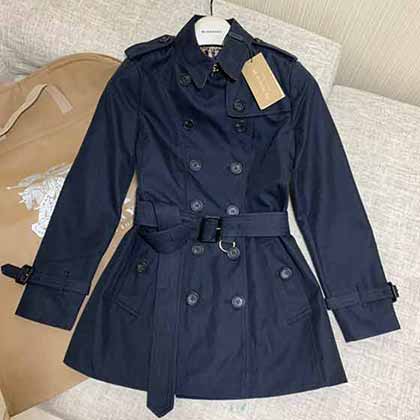 品女神早秋畢備高定風衣！Burbery切爾西中短款風衣！