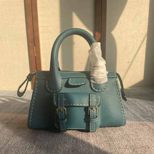 Chloe EDITH水牛皮迷你手袋 奢品牌真皮高等感包包