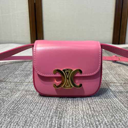 CELINE斜挎包女商場同款小包迷你耳機包手提包女包