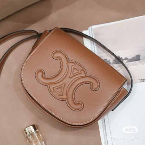 CELINE腋下包 新款大品牌馬鞍包復古時尚斜挎包