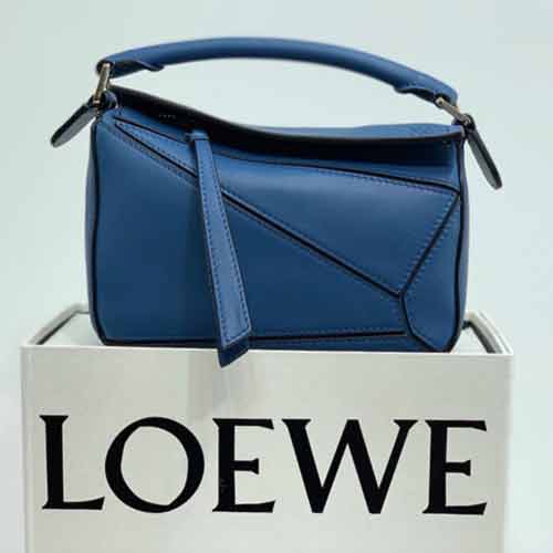 瘋狂種草新款LOEWE/羅意威女包 小號(hào)變形幾何包