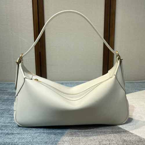 CELINE ROMYRomy牛皮腋下包復古小眾單肩法棍女包