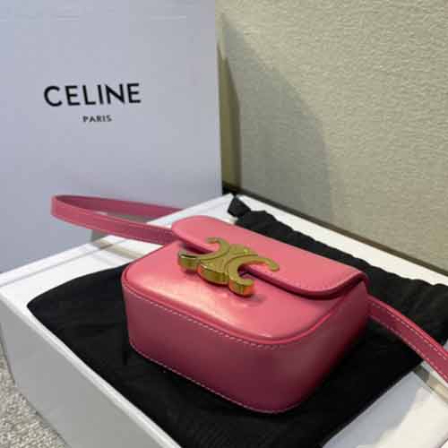 CELINE新款女包女通勤單肩包耳機包夏季馬鞍包高等感包包