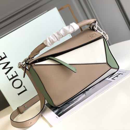 Loewe真皮女包國際品牌手提包 大品牌包包大容量單肩