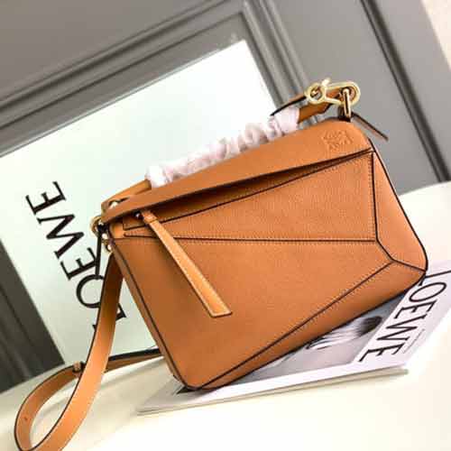 LOEWE/羅意威新款楊冪同款小號24cmpuzzle變形包幾何包