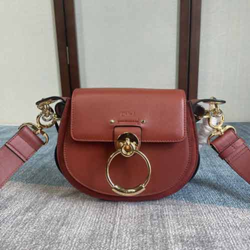 ChloE Tess秋冬小挎包 新款斜挎包時(shí)尚馬鞍包