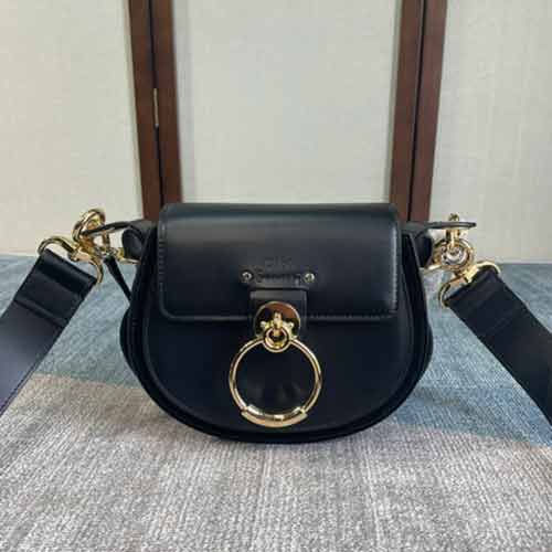 高等感大品牌包包女 Chloe新款真皮馬鞍包單肩