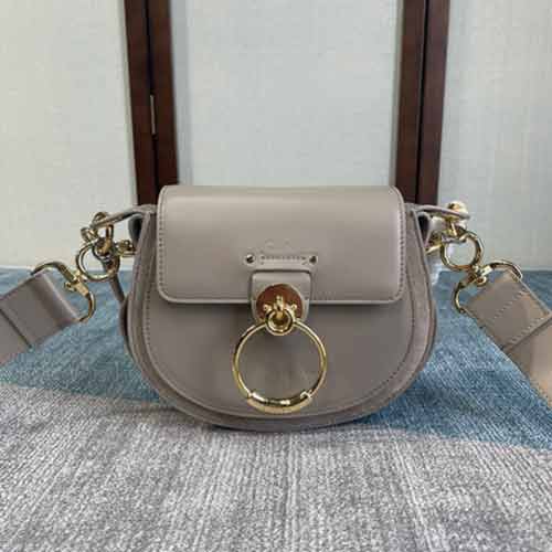 克洛伊大品牌高等感馬鞍包 新款真皮輕奢女包復古單肩斜挎小包