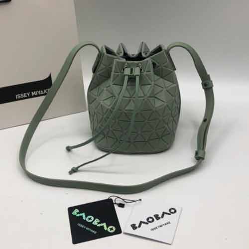 三宅一生市場好品質(zhì)原單抽繩水桶包