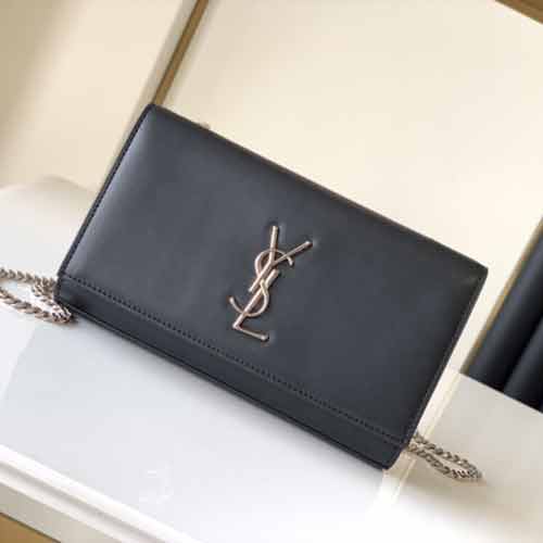 廣州鴻通皮具YSL斜挎流蘇包 圣羅蘭KATE