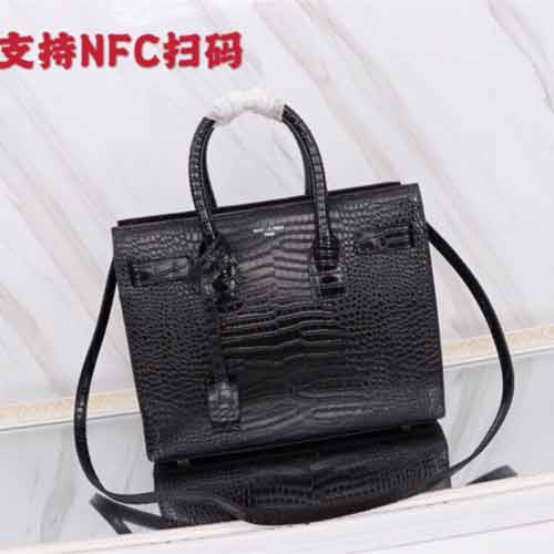 ysl 圣羅蘭進口鱷魚紋超牛爆款風琴包