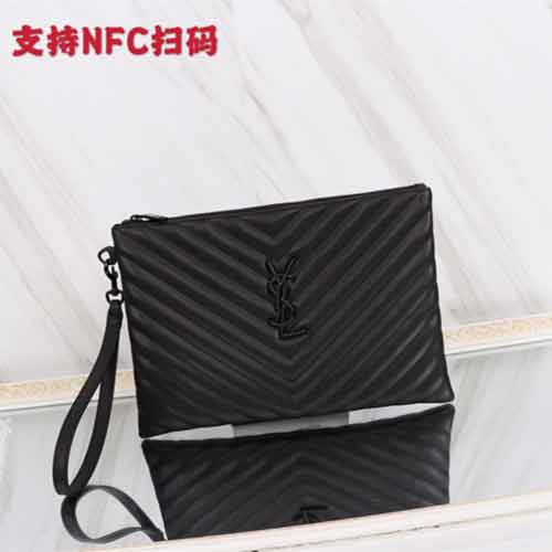 圣羅蘭Saint Laurent黑金女士手包 YSL