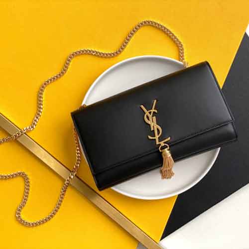 億森皮具代買YSL/圣羅蘭女包Kate鱷魚壓