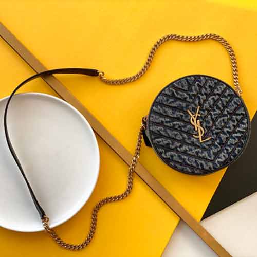 YSL斜挎包手提包鏈條包 圣羅蘭女包VINY