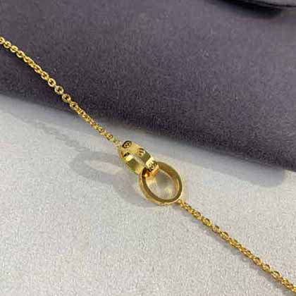 小眾輕奢原創設計品牌雙環手鏈項