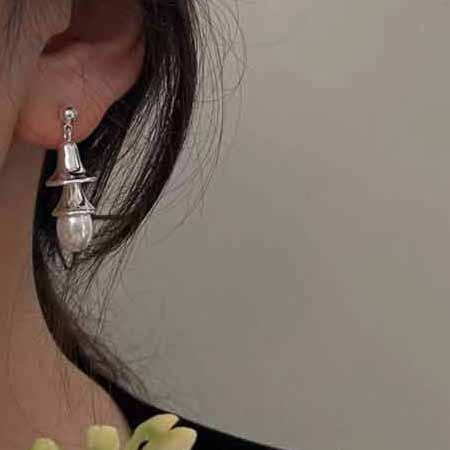 Bottega Veneta大品牌同款BV耳釘 珍珠大品牌