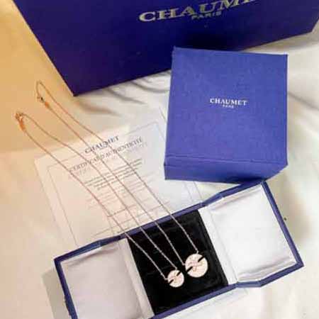 尚美Liens緣系交叉白貝母項鏈，經典耐看，品質之選！