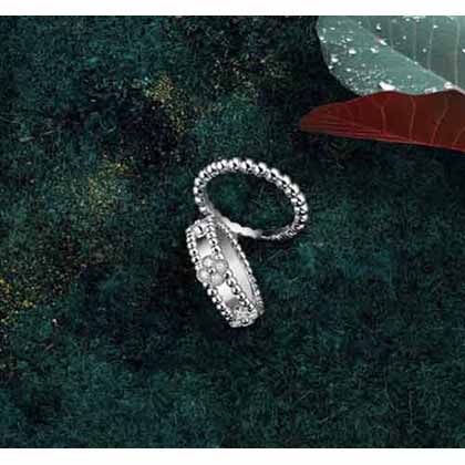 VCA梵克雅寶萬花筒戒指，專柜真品，