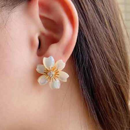 時尚飾品新V金材質VCA Cleef Arp