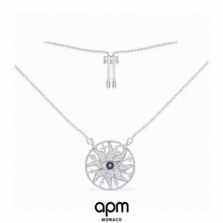 apm monaco御邪之眼和太陽可調(diào)節(jié)項(xiàng)鏈銀白