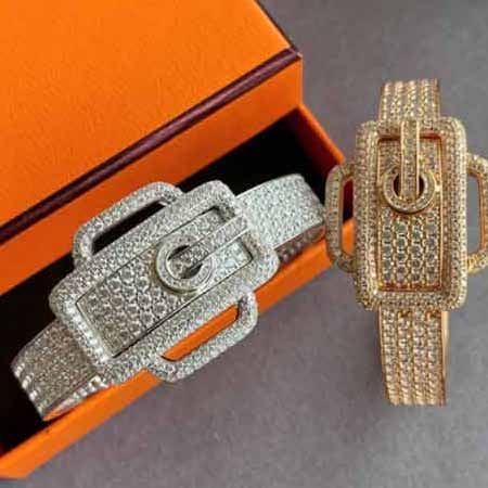 名品購(gòu)物網(wǎng)高等精工版眾多網(wǎng)紅同款愛馬仕皮帶滿鉆扣手鐲