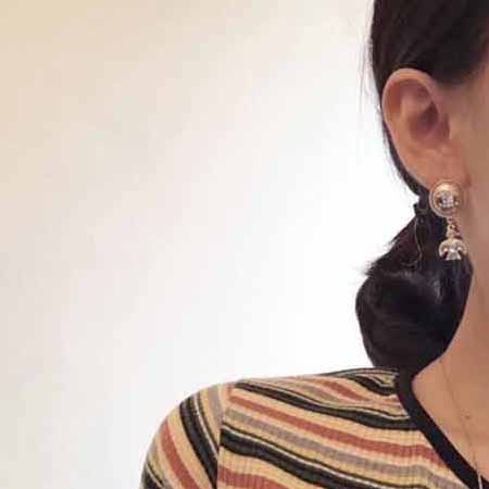 小香CHANEL小鳥耳釘，袁泉同款耳釘，優雅大方精工