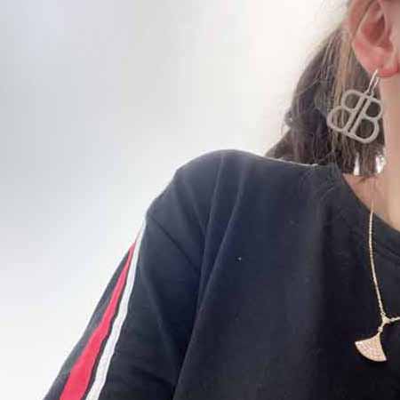 Balenciaga巴黎世家大品牌飾品 春夏字母大號(hào)雙B耳環(huán)
