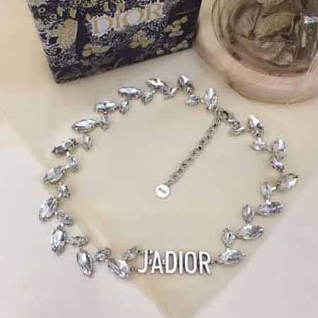 Dior迪奧烈金屬質感超佳經典款項鏈