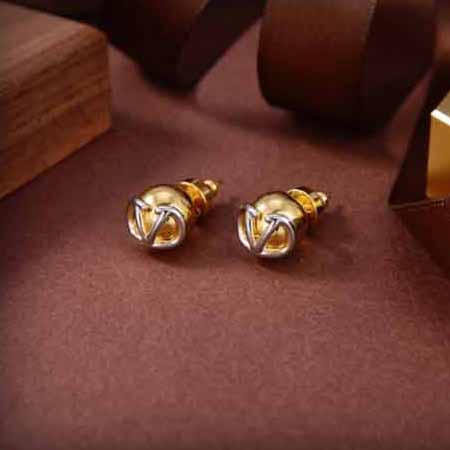 Valentino同款耳環輕奢感高等耳釘女夏季耳飾