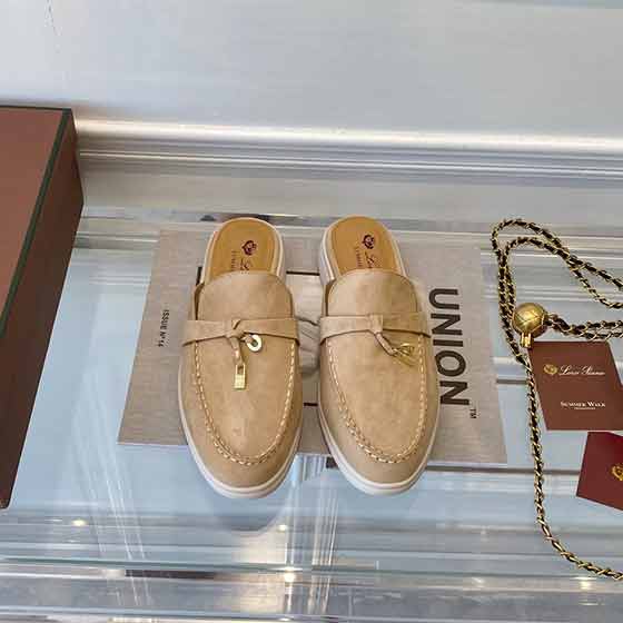 Loro Piana大品牌網鞋情侶款圓頭