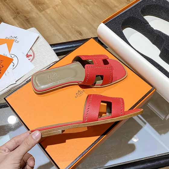 hermes女裝拖鞋 ，沖孔系列萬年經典款拖鞋