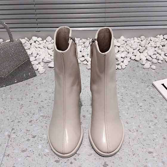 原版購(gòu)入The Row 秋冬光面高跟短