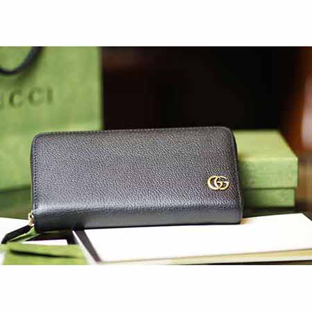 古奇男真皮長款男式手拿包 國際