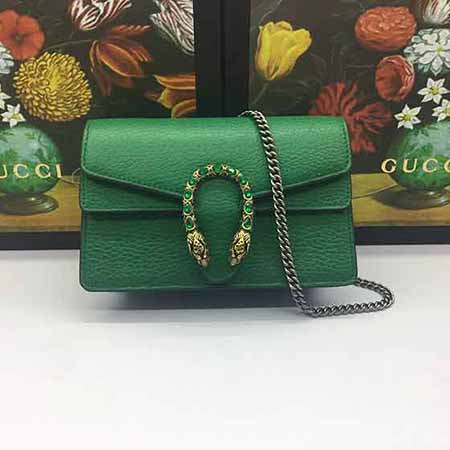 古奇新款包包 真皮Dionysus酒神