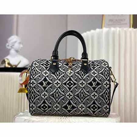 lv大品牌手提包 歐美帆布枕頭包 