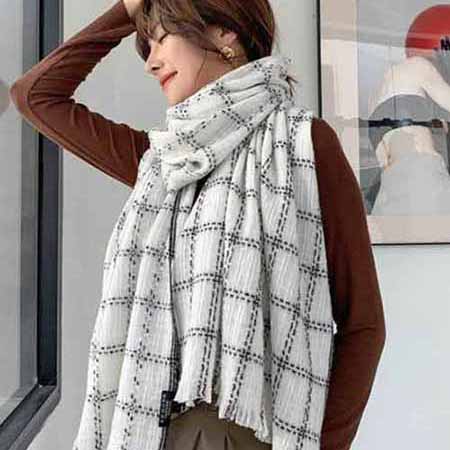 Chanel新品圍巾，高等面料柔軟細(xì)膩披肩，韌性十足防勾絲