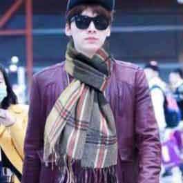 巴寶莉Bur羊絨格子好看的要瘋掉了，太有型太有魅力了！