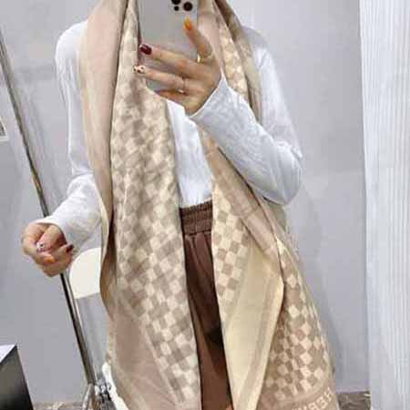 HERMèS新款大品牌高等感圍巾女冬季女士圍脖