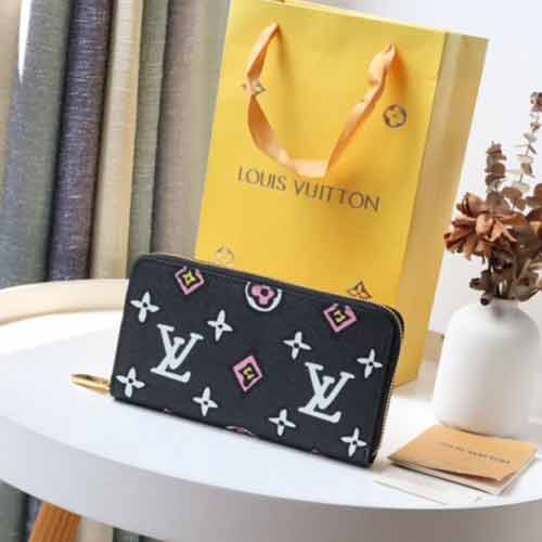 新款女士錢包女長款真皮真品錢夾