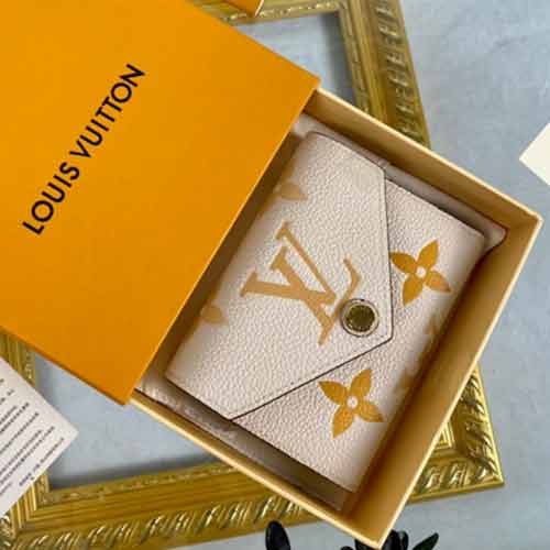 LV老花兩折錢包VICTORINE 錢夾