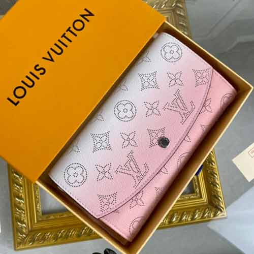 路易威登真皮大品牌錢包 長款女