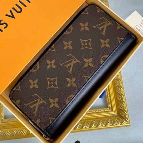 路易威登男款錢包男士長款拉鏈豎款錢夾 大品