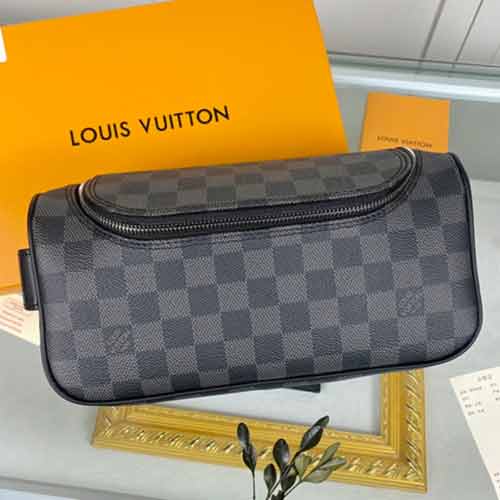 lv梳妝包 男款潮牌國際品牌高等皮