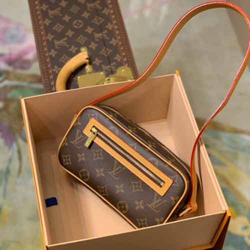 lv經(jīng)典Monogram老花帆布中古