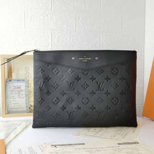 LV路易威登包包 經典風格老花洗漱包手包手拿包M62937