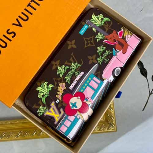 LV20圣誕節(jié)Zippy拉鏈錢夾M80857