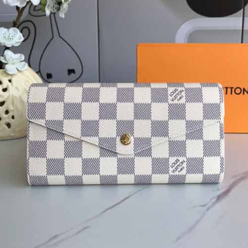 原版路易威登信封式錢(qián)夾，精巧內(nèi)部