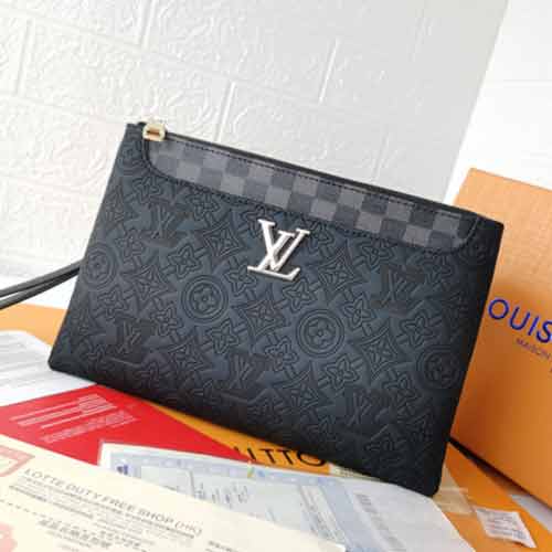 品牌男士手包防水手拿拉鏈公文男包商務手抓夾