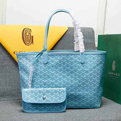 Goyard女包購物袋面料以麻，棉及大麻纖維混合織成